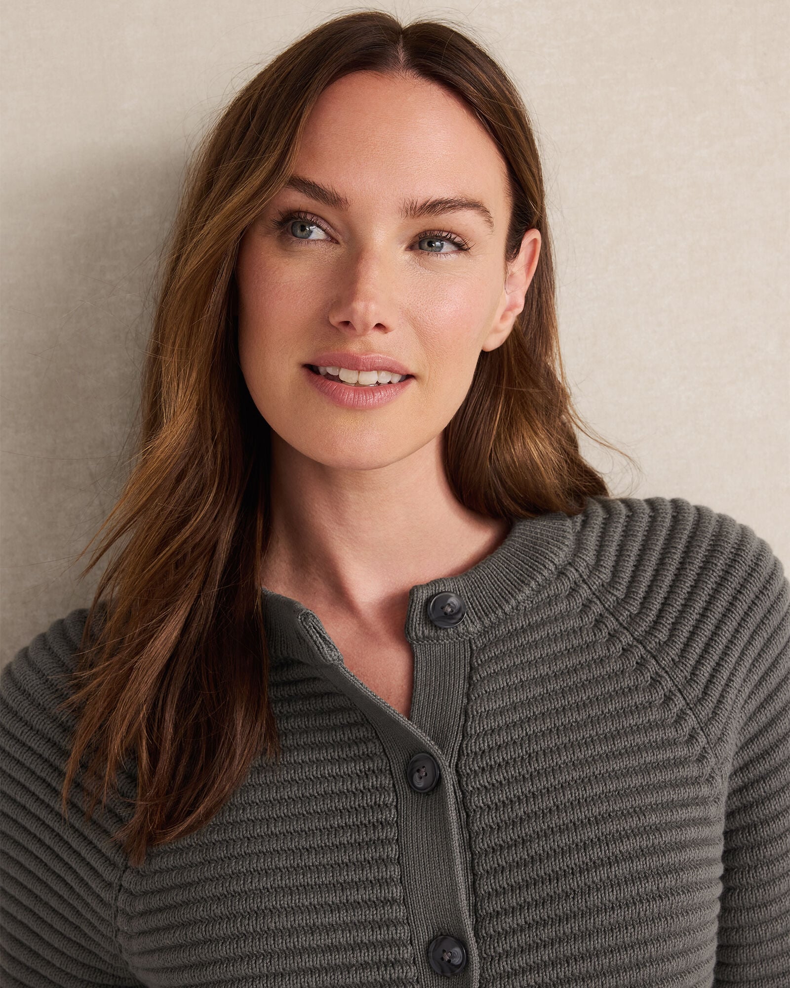 Organic Cotton Horizontal Stitch Cardigan | Haven Well Within