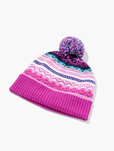 Float Fair Isle Beanie