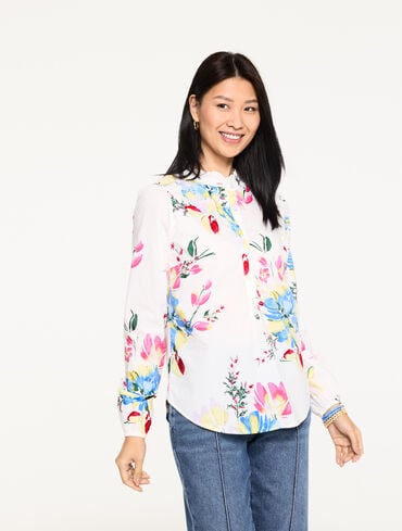Poetic Floral Popover