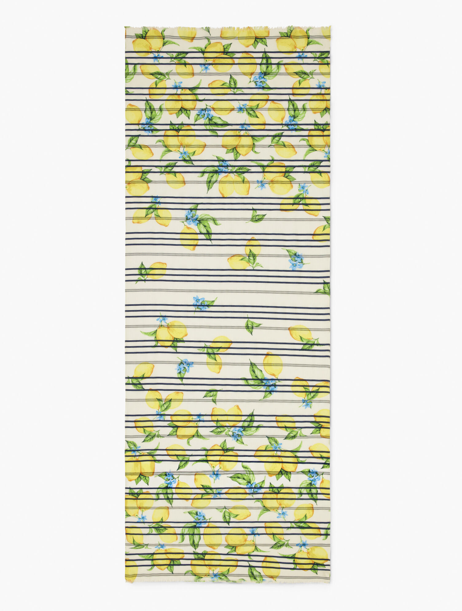 Lemon Blossom Oblong Scarf