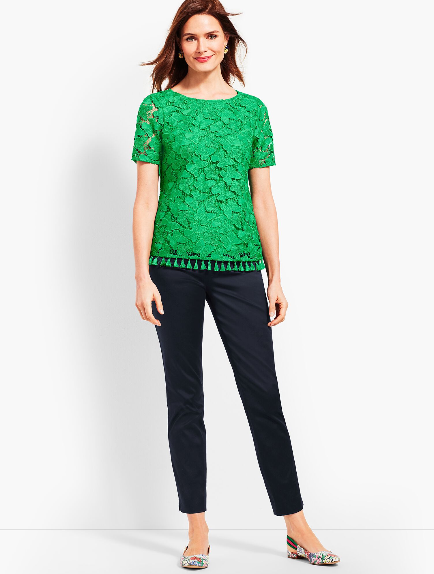 Tassel-Hem Top