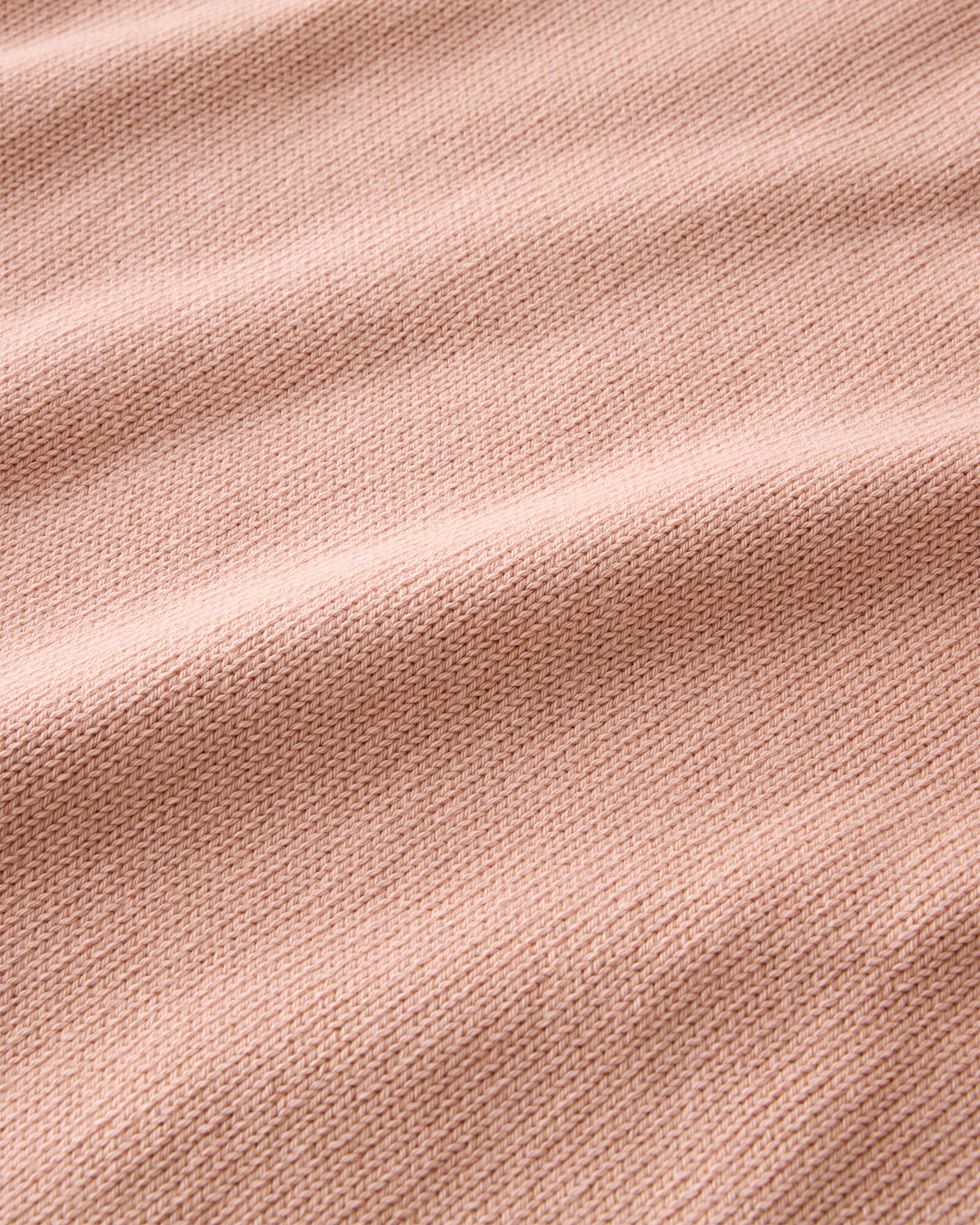 Garment-Dyed Organic Cotton Roll Neck Sweater