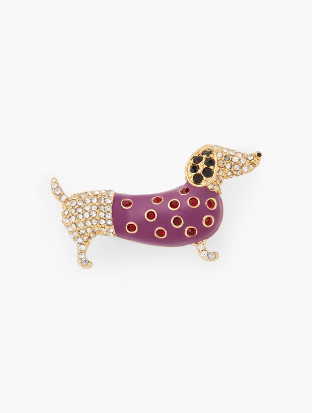 Dachshund Brooch