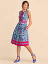 Paisley Fit &amp; Flare Dress