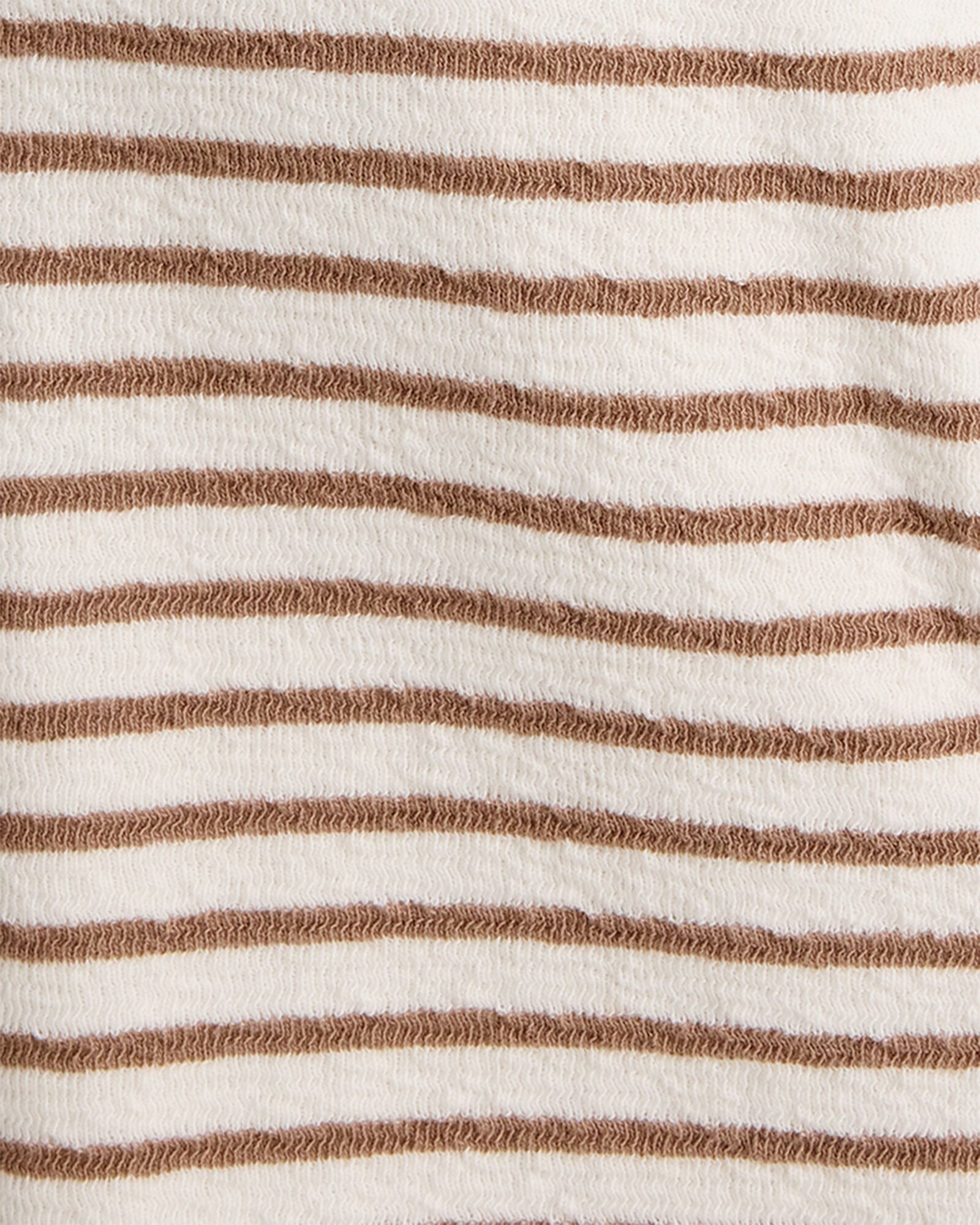 Cotton Blend Textured Shorts