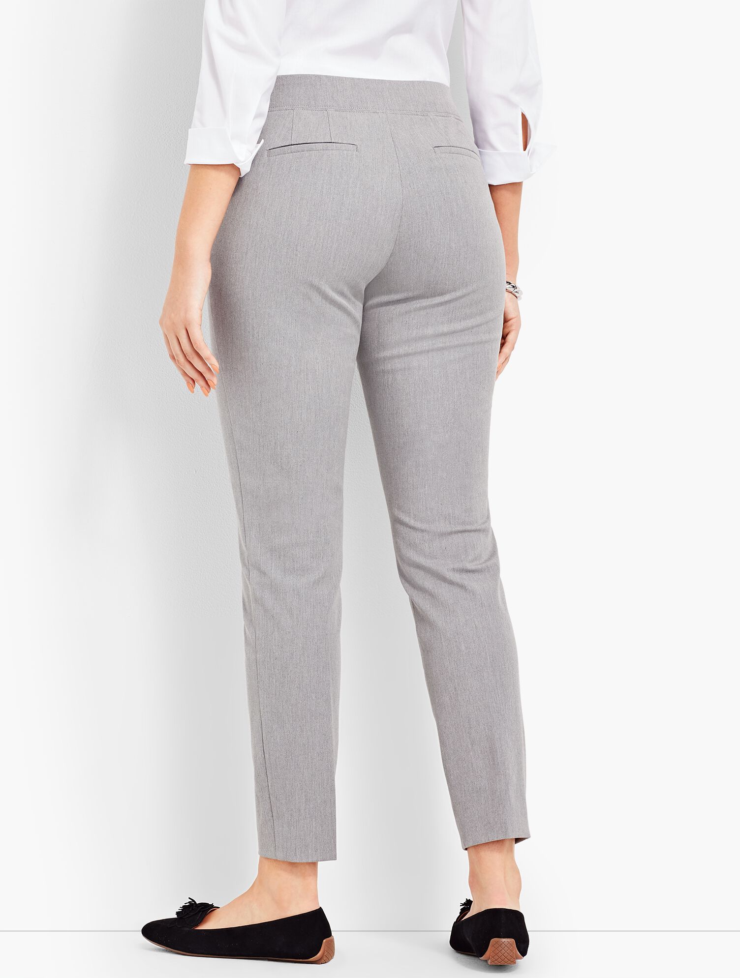The Ankle Pant In Bi-Stretch - Curvy Fit