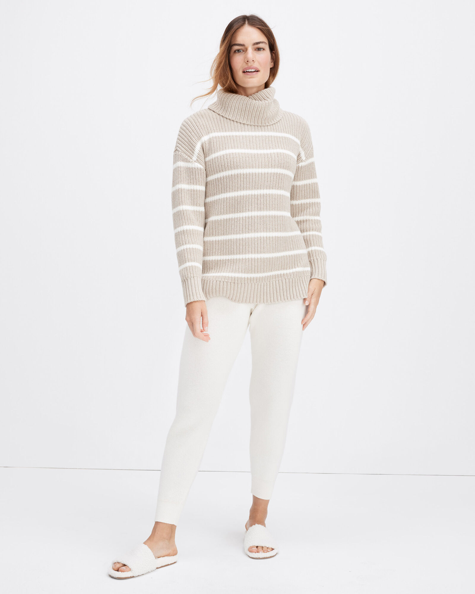 Organic Cotton Turtleneck Tunic