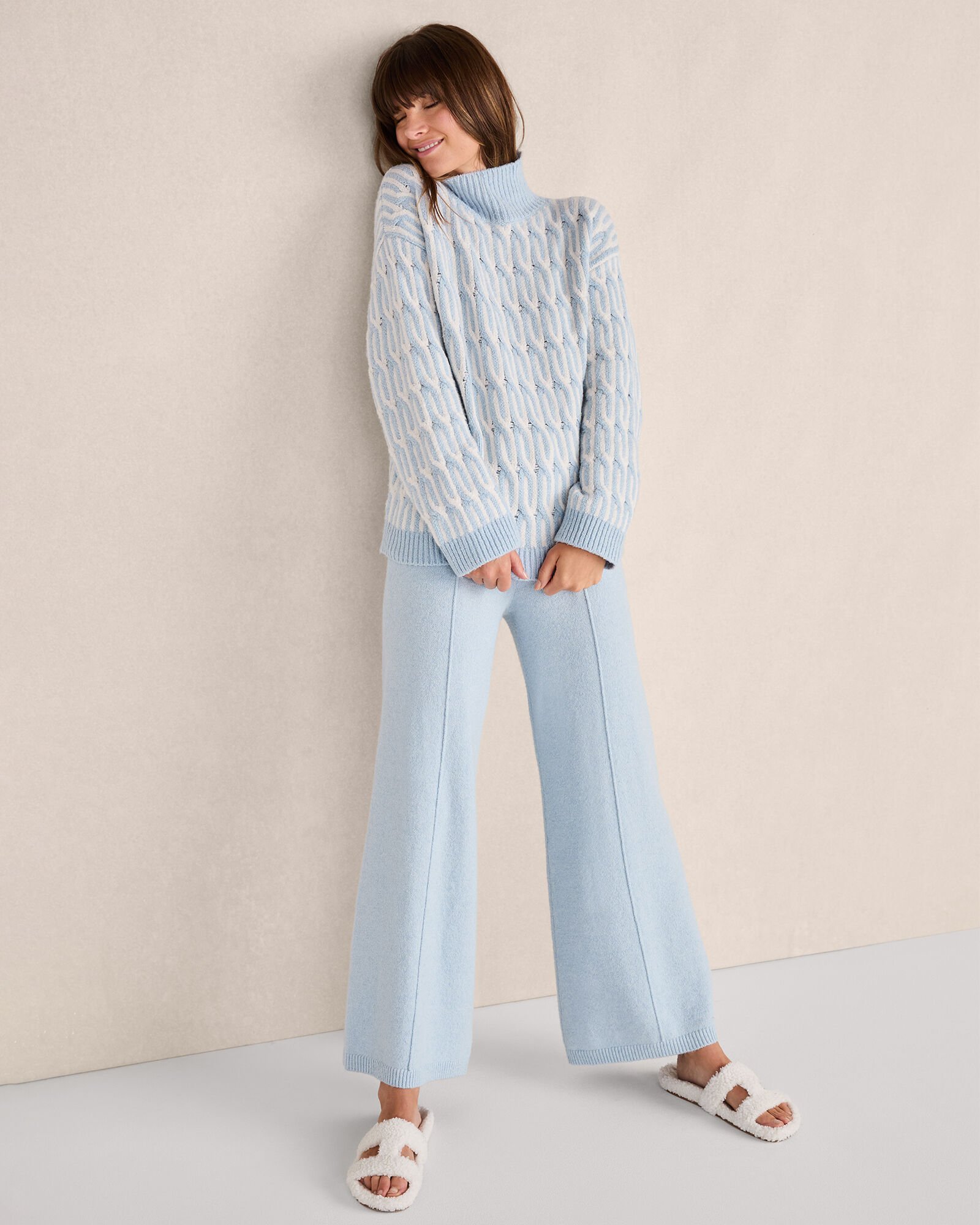 Organic Cotton Jacquard Sweater | Haven Well Within