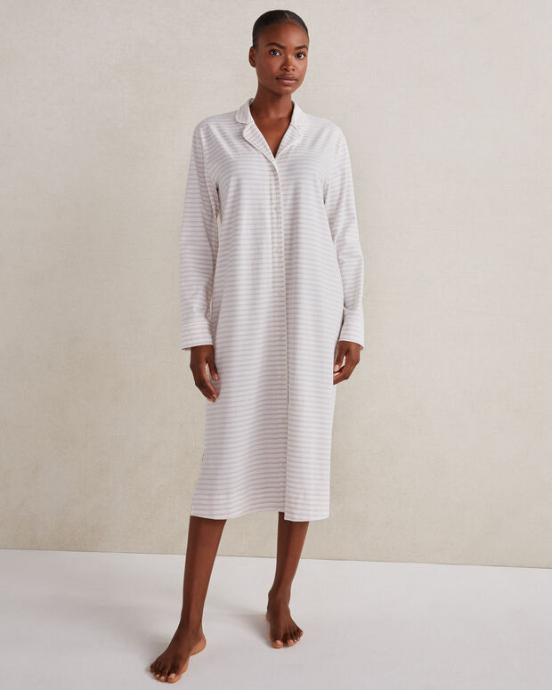 Classic Sleep Shirt in Woven Cotton