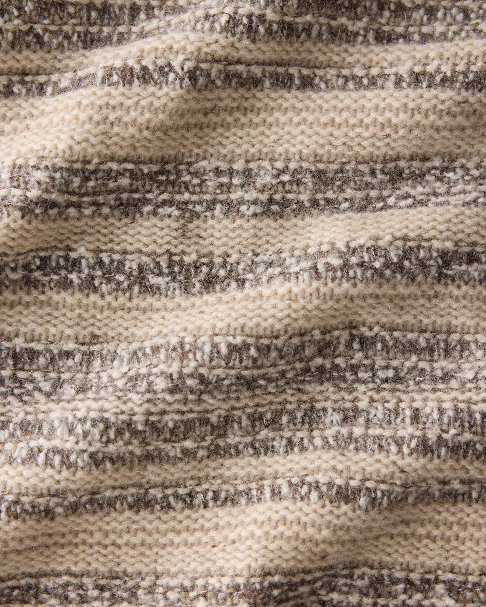 Cashmere Striped Crewneck