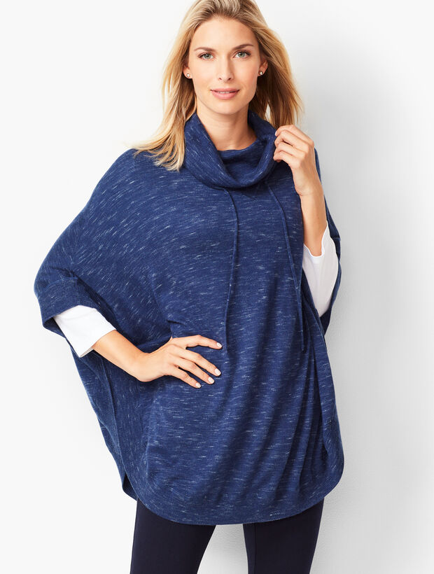 Knit Space-Dyed Poncho