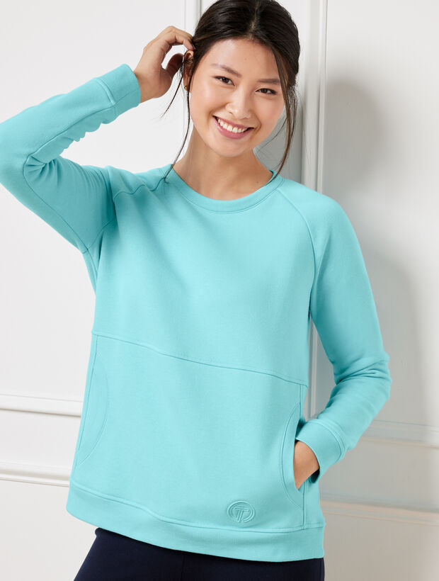 Classic French Terry Crewneck Pullover