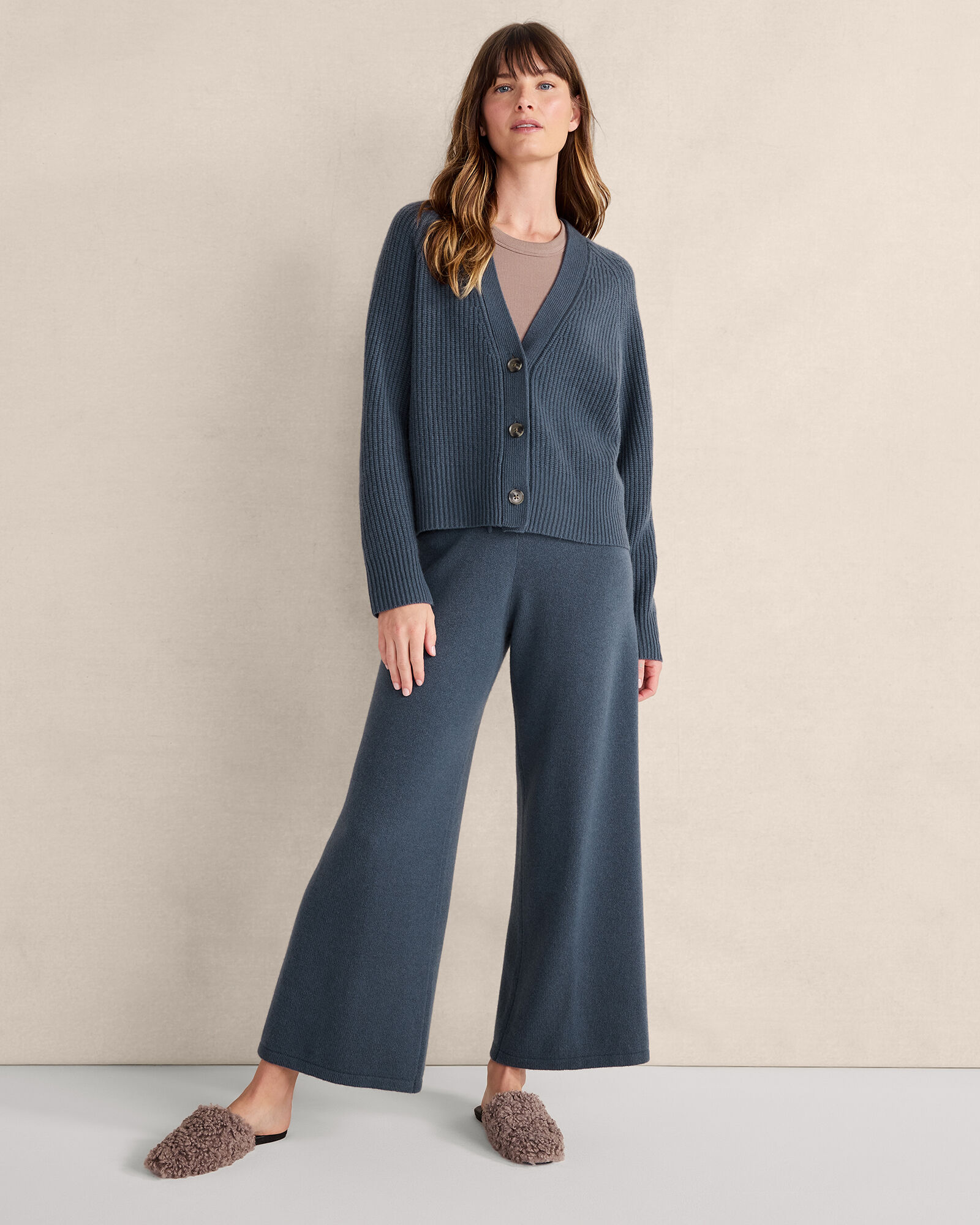 Cashmere Raglan Cardigan