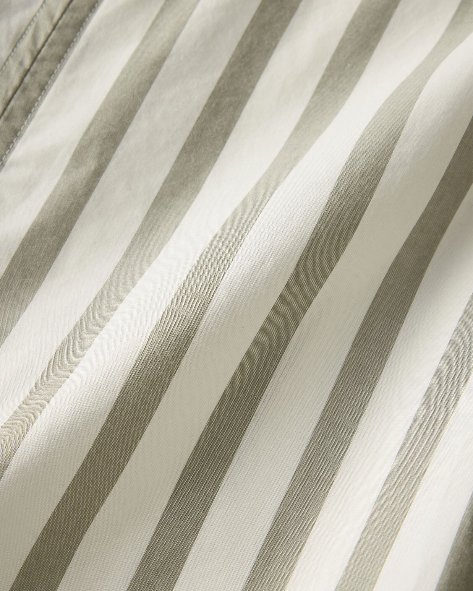 Organic Cotton Poplin Stripe Tiered Midi Dress