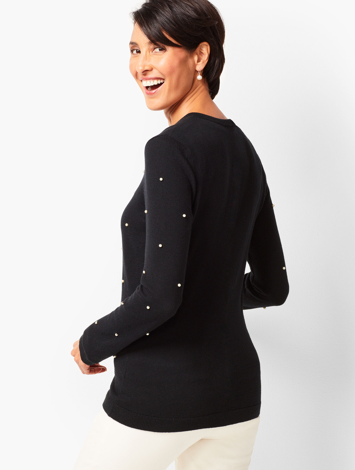 Charming Cardigan - Pearl Detail 