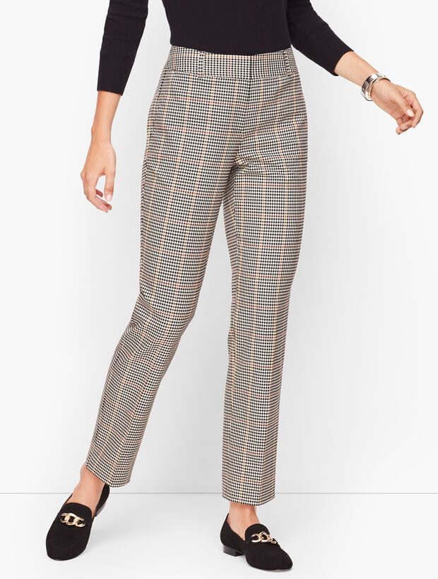 Talbots Hampshire Ankle Pants - Colton Check - Curvy Fit