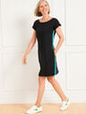 Modal French Terry Keyhole Dress