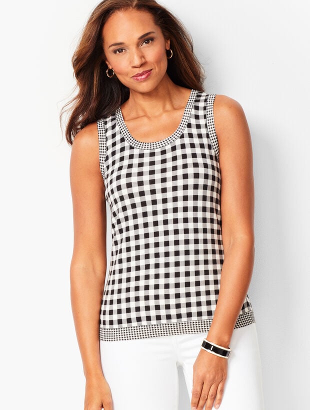 Charming Shell - Mixed Gingham