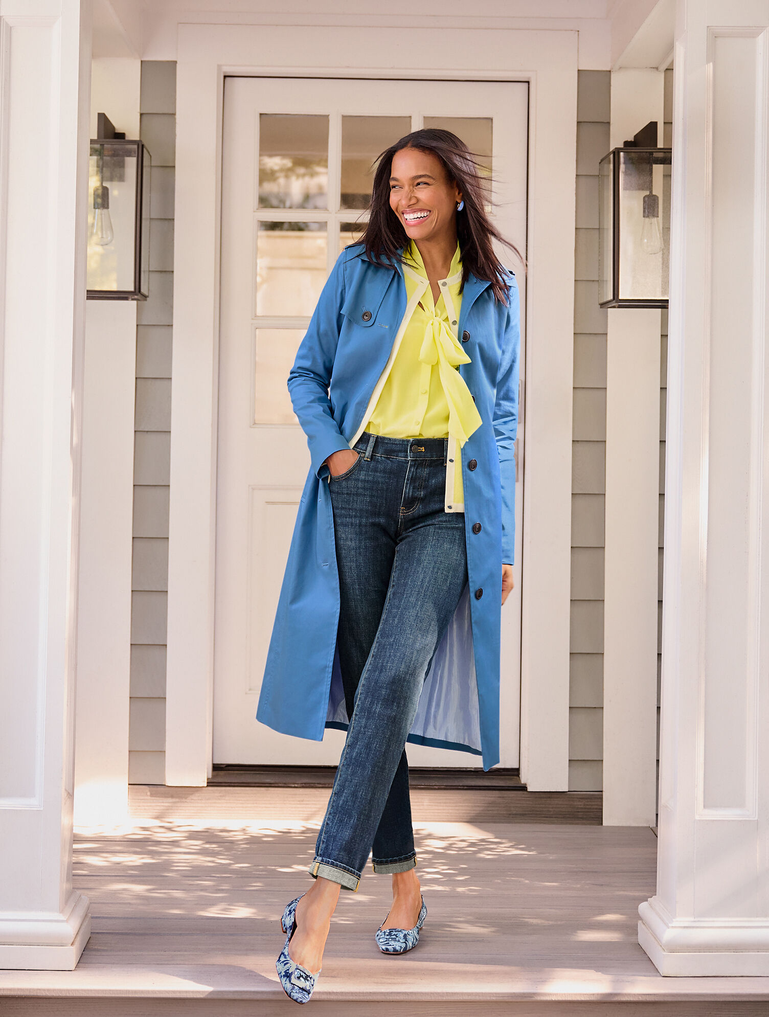 Tie Neck Blouse | Talbots