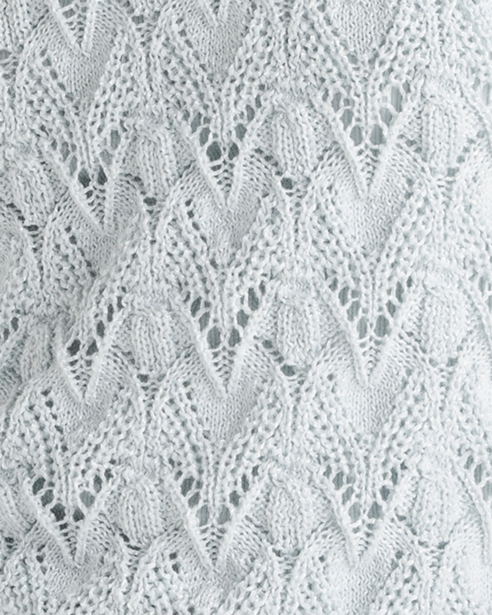 Organic Cotton Chain Pointelle Sweater Vest