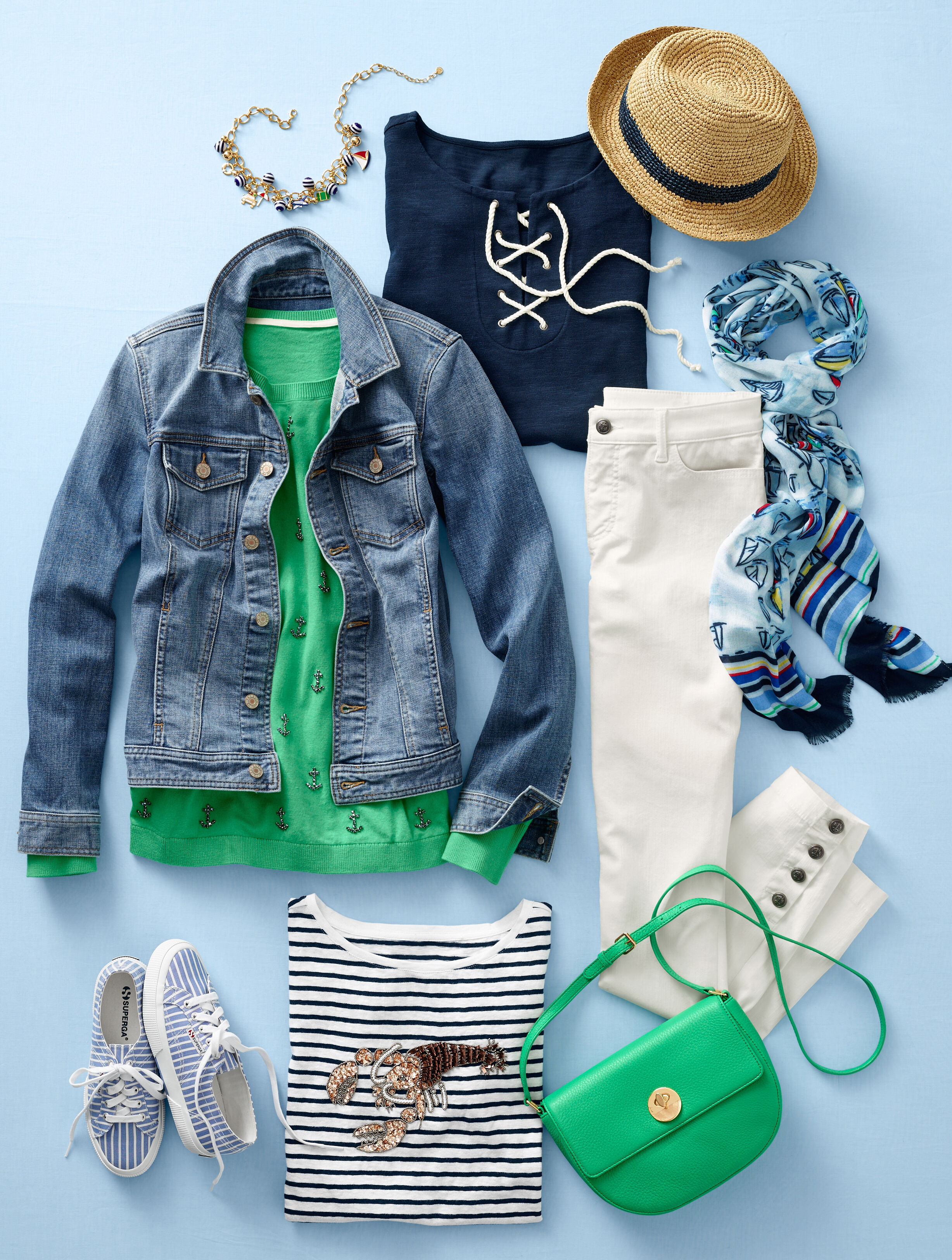 The Classic Denim Jacket-Bluebell Wash