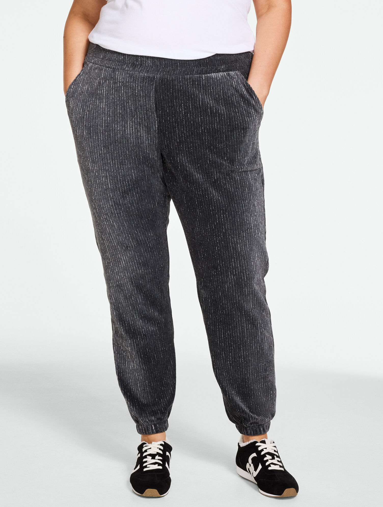 Sky Lounge Velour Sparkle Joggers