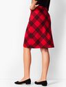 Twill A-Line Skirt - Country Plaid