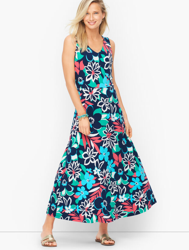 knee length dresses for ladies Sutton Floral Maxi Dress