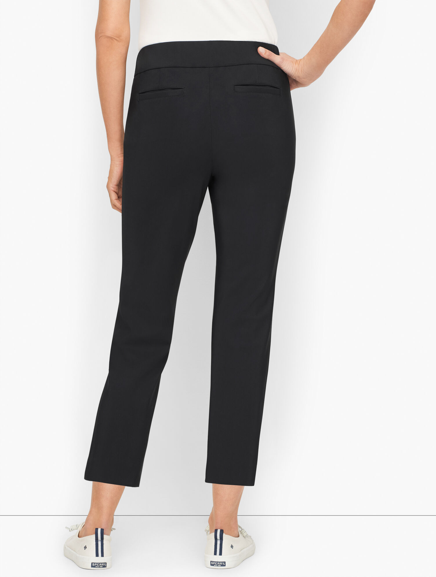 Jersey Flare Crop Pants