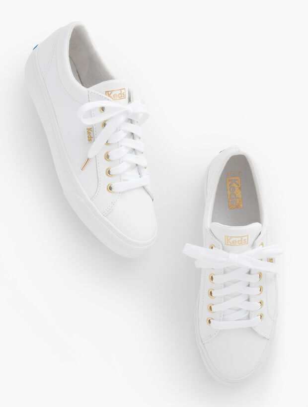 Keds&reg; Jump Kick Leather Sneakers