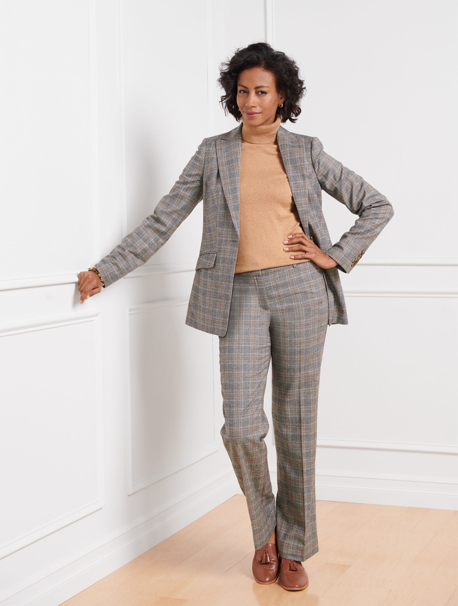Long Blazer - Countryside Plaid