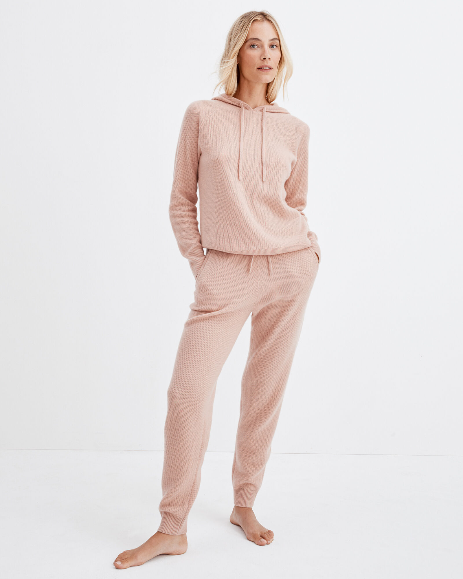Cashmere Honeycomb Joggers