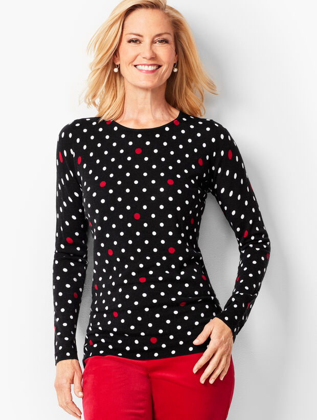 Multi-Dot Merino Sweater 