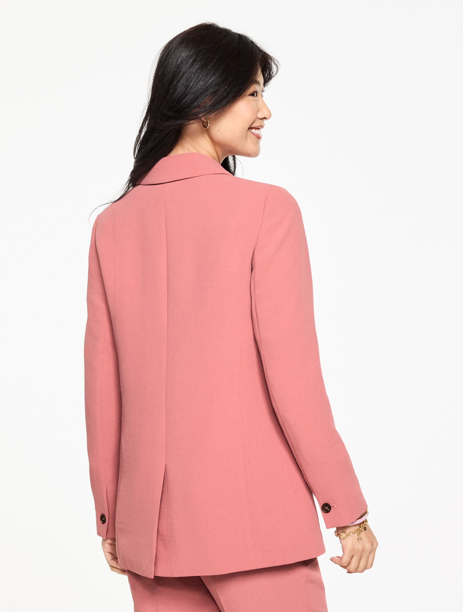 Polished Crepe Blazer