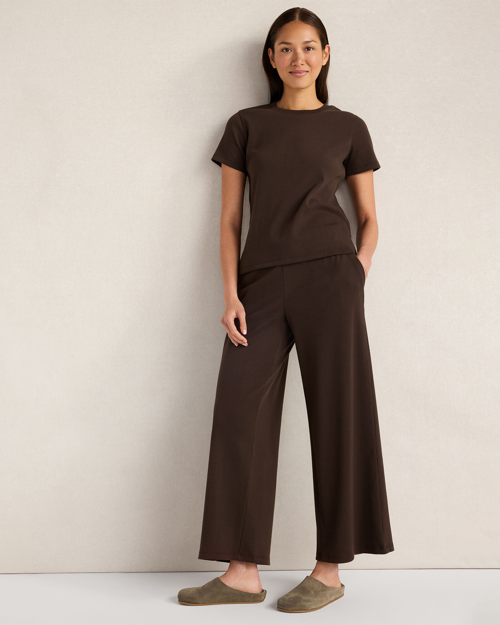 Resti Organic Cotton Rib Knit Tee
