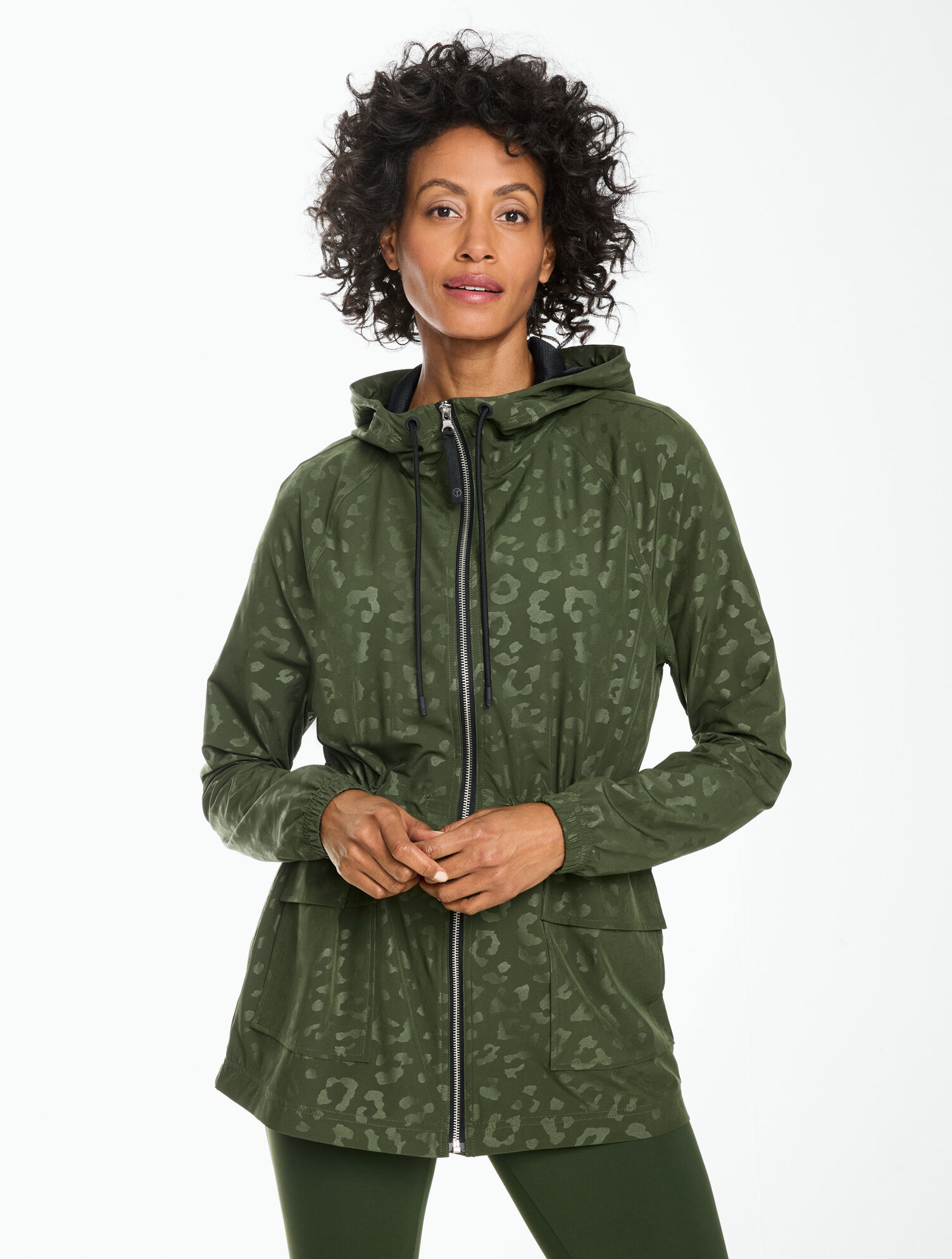 Embossed Leopard Jacket