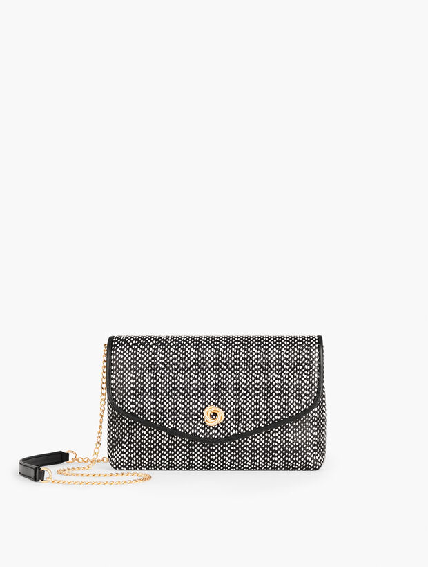 Talbots Wallets Ocelot Leather Clutch | Talbots