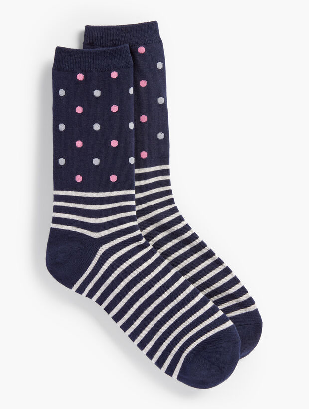 Dot &amp; Stripe Trouser Sock