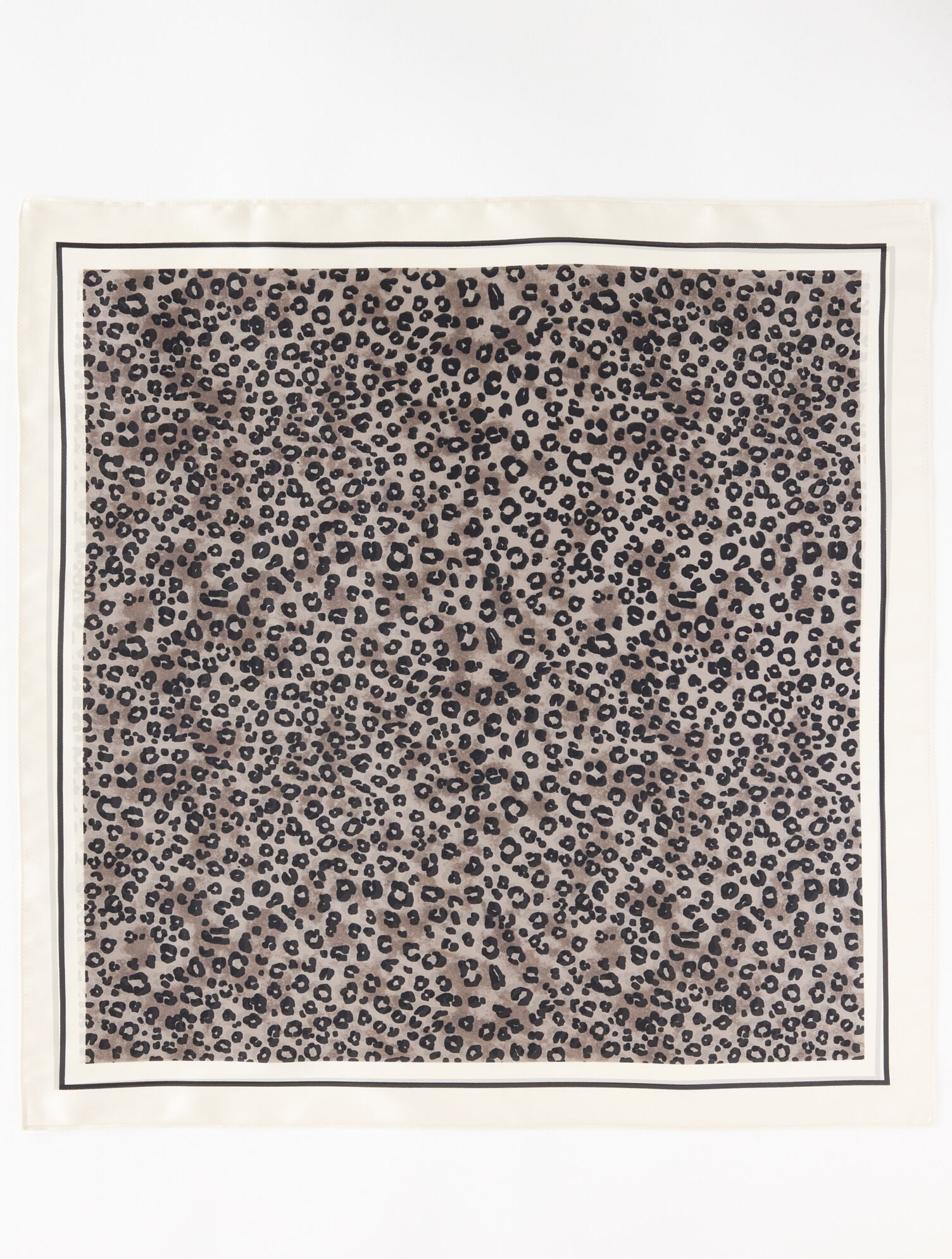 Micro Leopard Neckerchief
