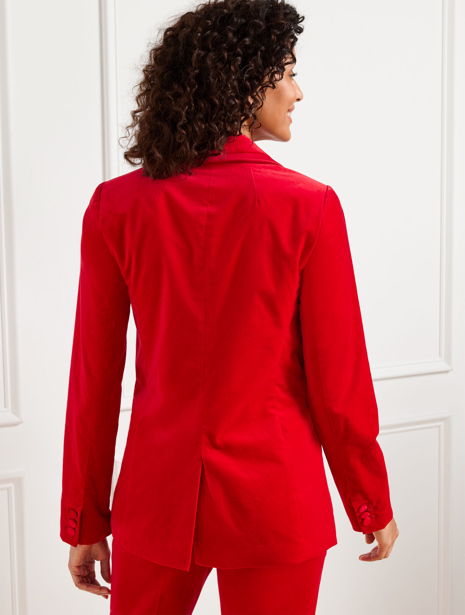 Velvet Tuxedo Blazer
