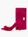 Erica Bow Pumps - Suede