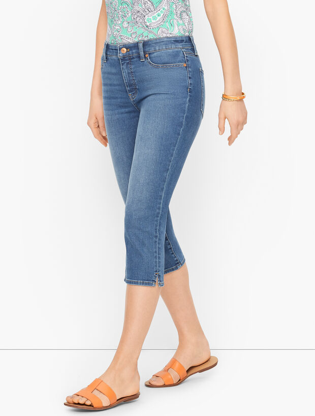 Pedal Pusher Jeans - Barrier Wash