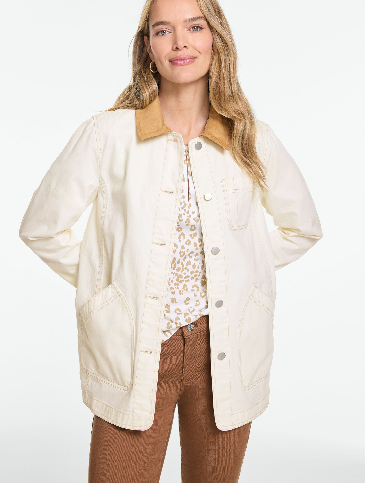 Herringbone Utility Jacket