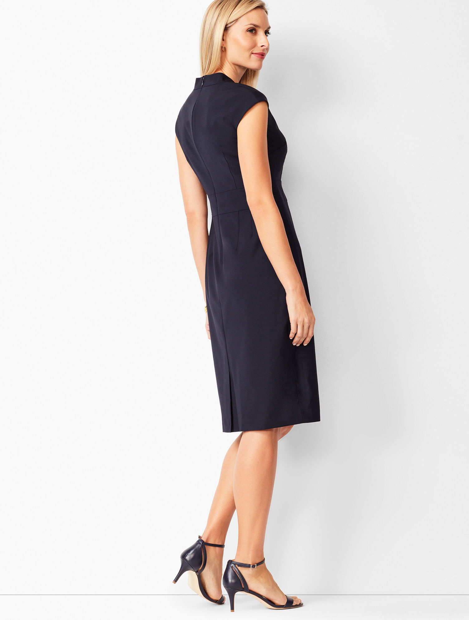 Seasonless Wool Sheath Dress