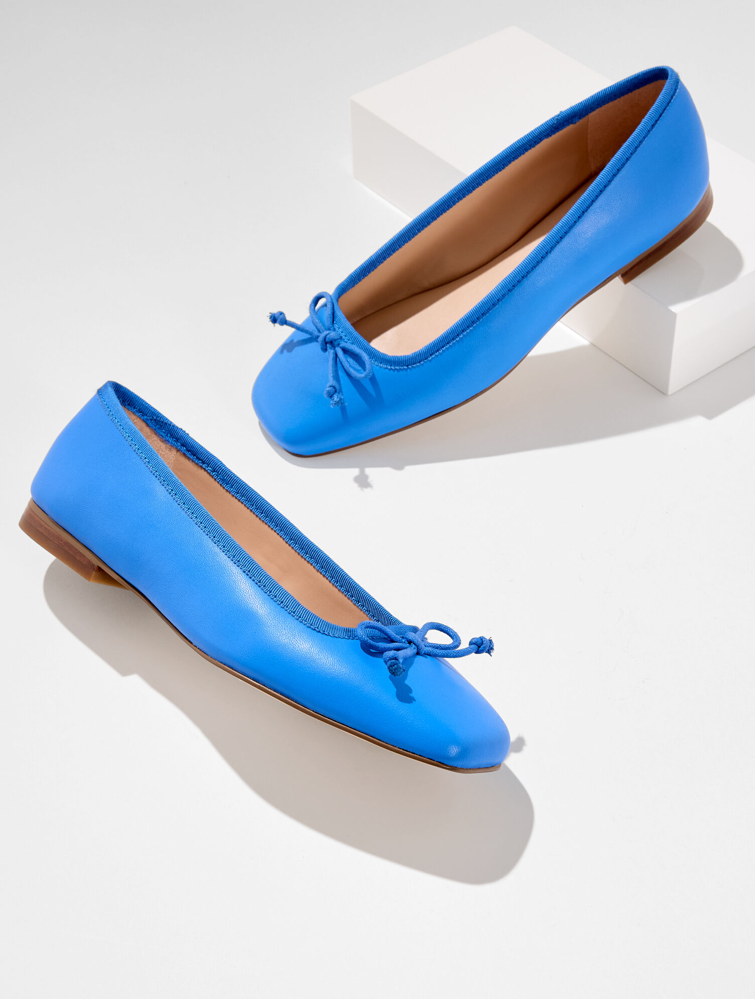 Carrington Nappa Ballet Flats