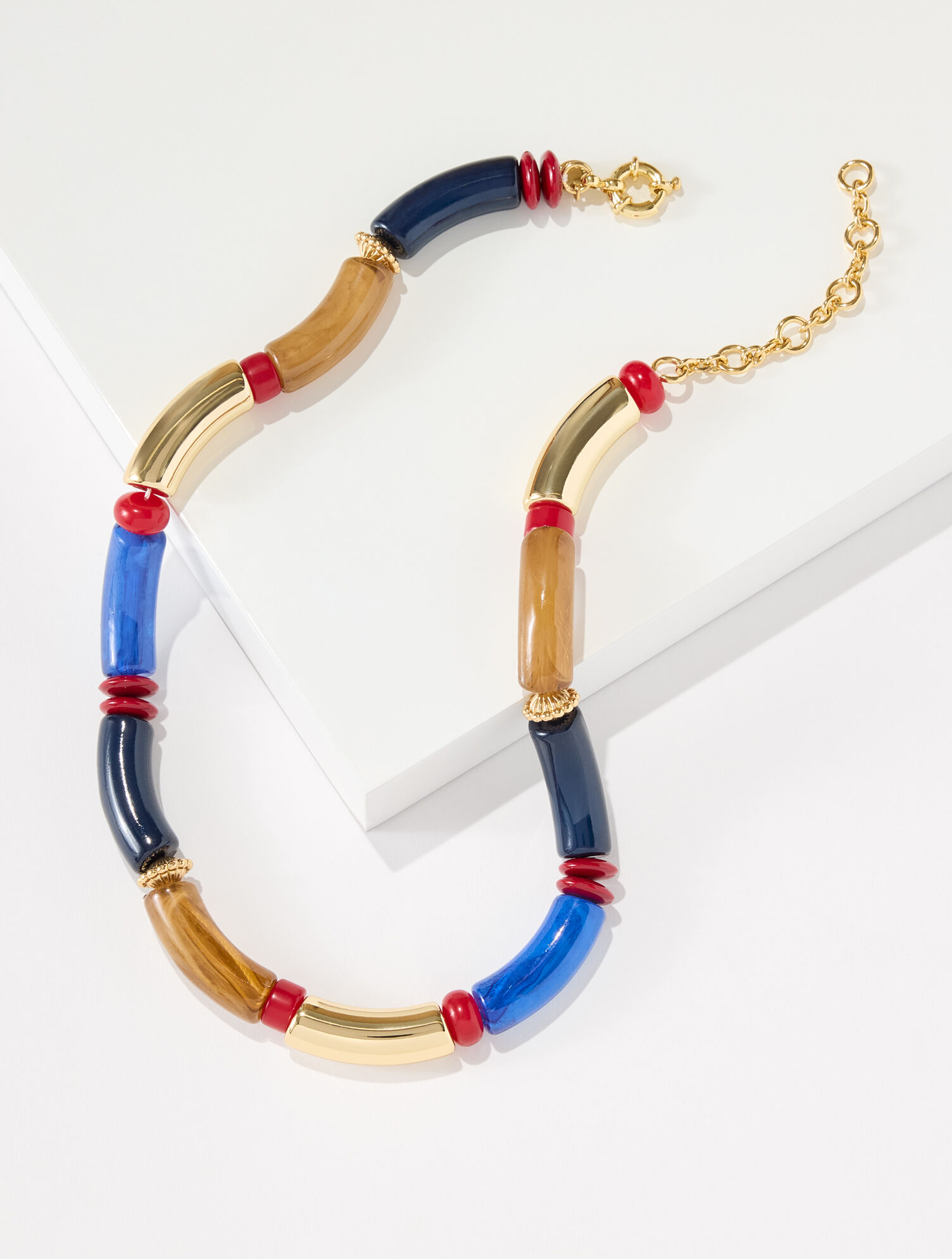 Isabel Tube Bead Necklace - thumbnail 4