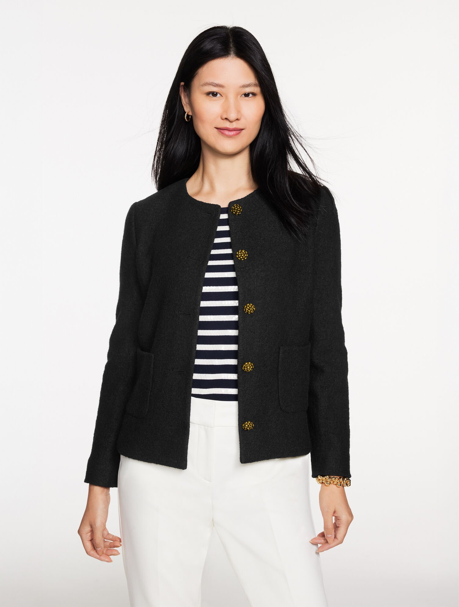 Berkshire Wool Short Jacket | Talbots