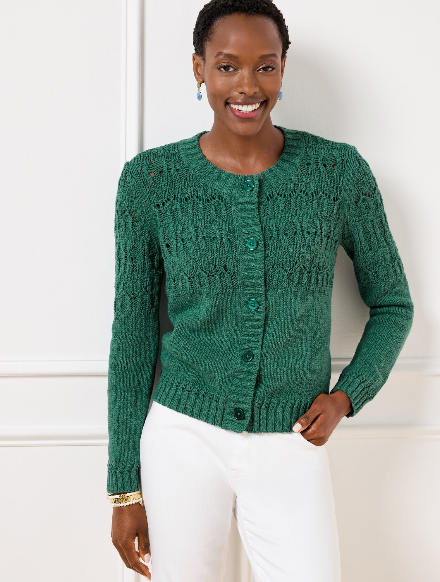 Women's Green Cardigans and Jackets | Talbots