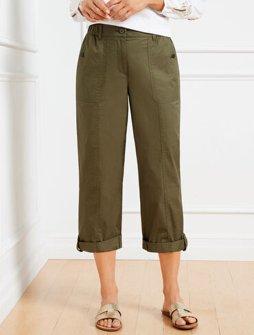 Relaxed Crop Pant