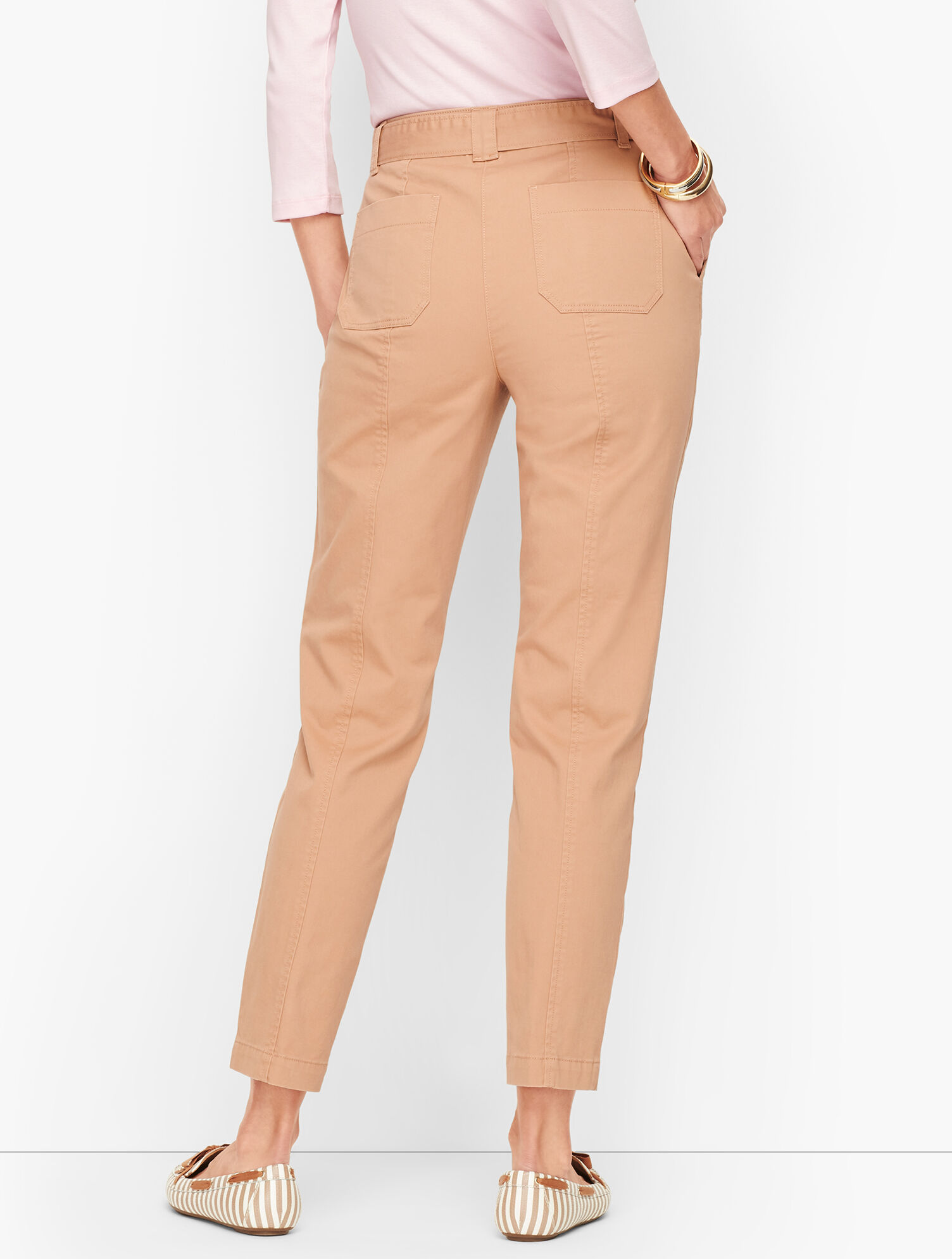 Tie Waist Chinos